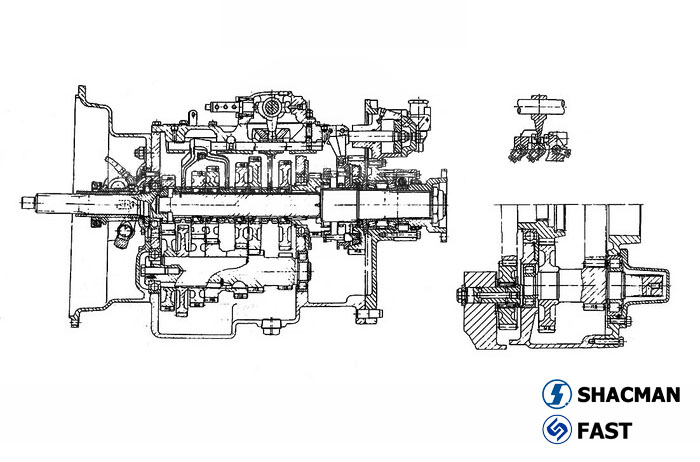 Transmission assy, RT11509C Transmission Parts Catalogs