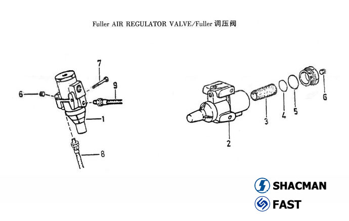 Pressure regulator, RT11509C Transmission Parts Catalogs