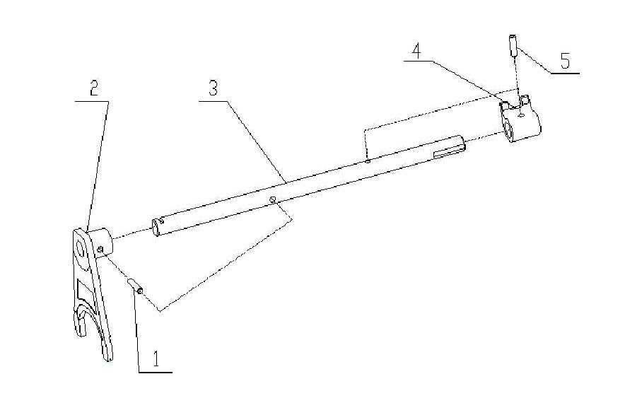 FIRST & SECOND GEAR SELECTOR ROD, SINOTRUK HW20716 PARTS CATALOG