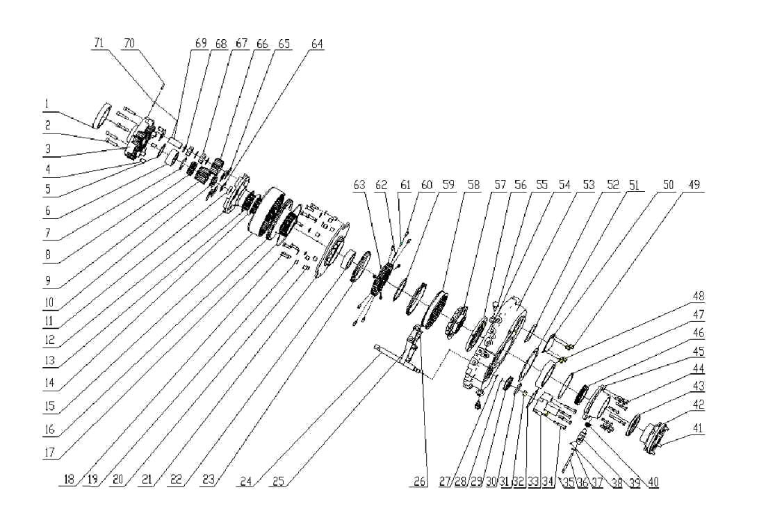 RANGE GEAR DEPUTY BOX,  SINOTRUK HW20716 PARTS CATALOG