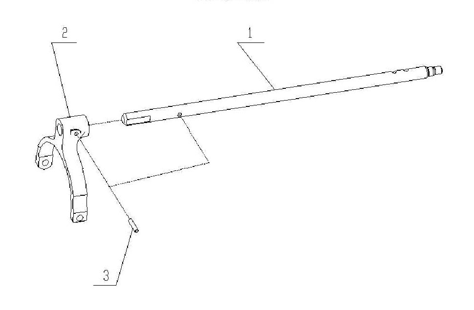 INSERT GEAR SELECTOR ROD, SINOTRUK HW20716 PARTS CATALOG