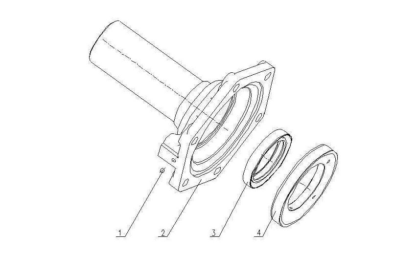 INPUT SHAFT CAP AND OIL RING, HW19710