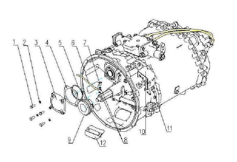 TRANSMISSION ASSY ONE, HW19710