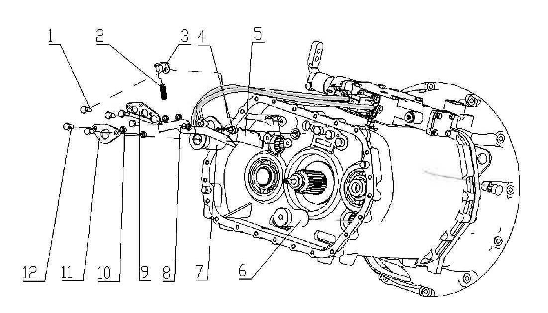 TRANSMISSION ASSY FOUR, HW19710