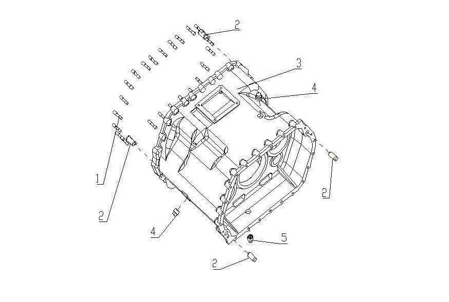 TRANSMISSION ASSY SIX, HW19710