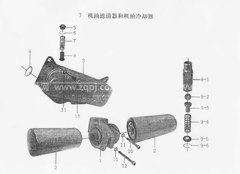 OIL FILTER, HOWO NATURAL GAS ENGINE CATALOG