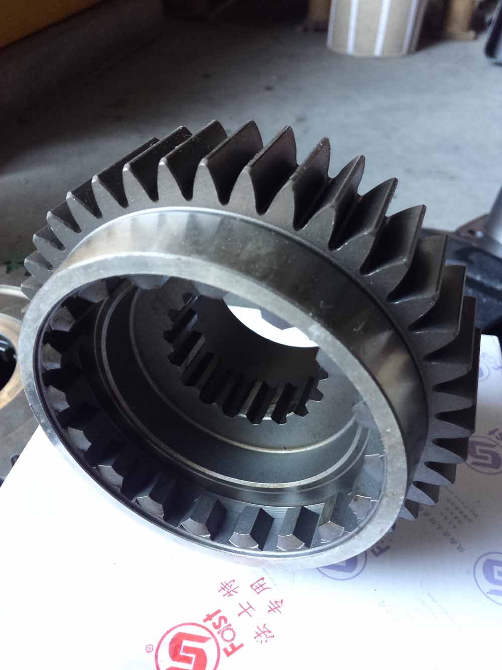 DRIVEN GEAR, 9JS180, DONGFENG PARTS