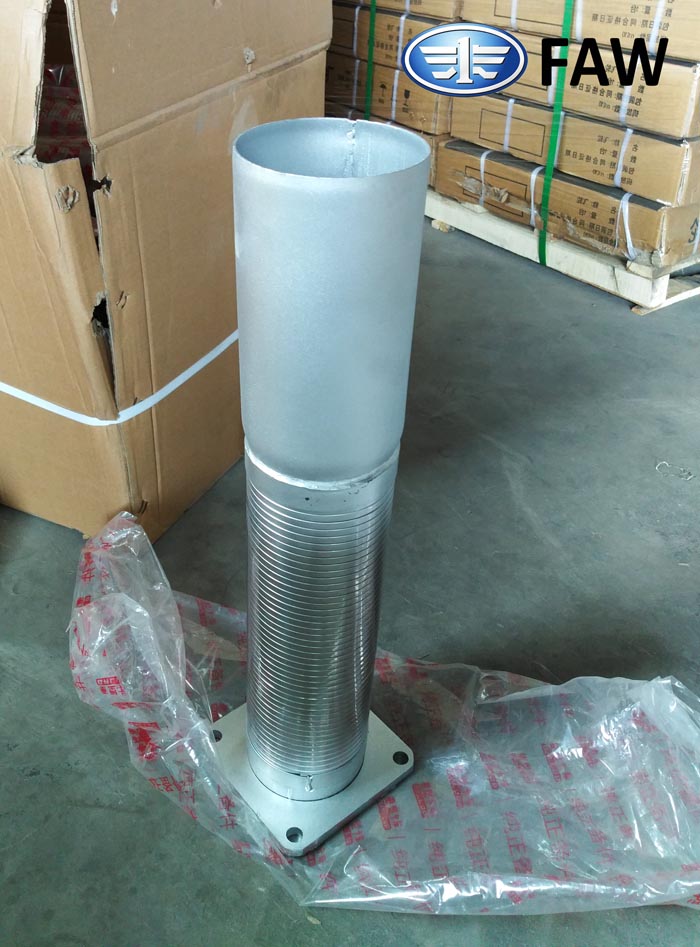 EXHAUST TUBE, FAW TRUCK SPARE PARTS