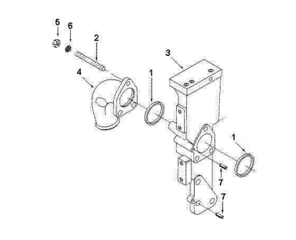 CONNECTION, WATER INLET, DONGFENG CUMMINS PARTS CATALOGS