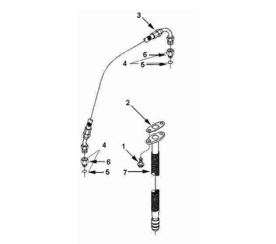 PLUMBING, TURBOCHARGER, DONGFENG CUMMINS PARTS CATALOGS