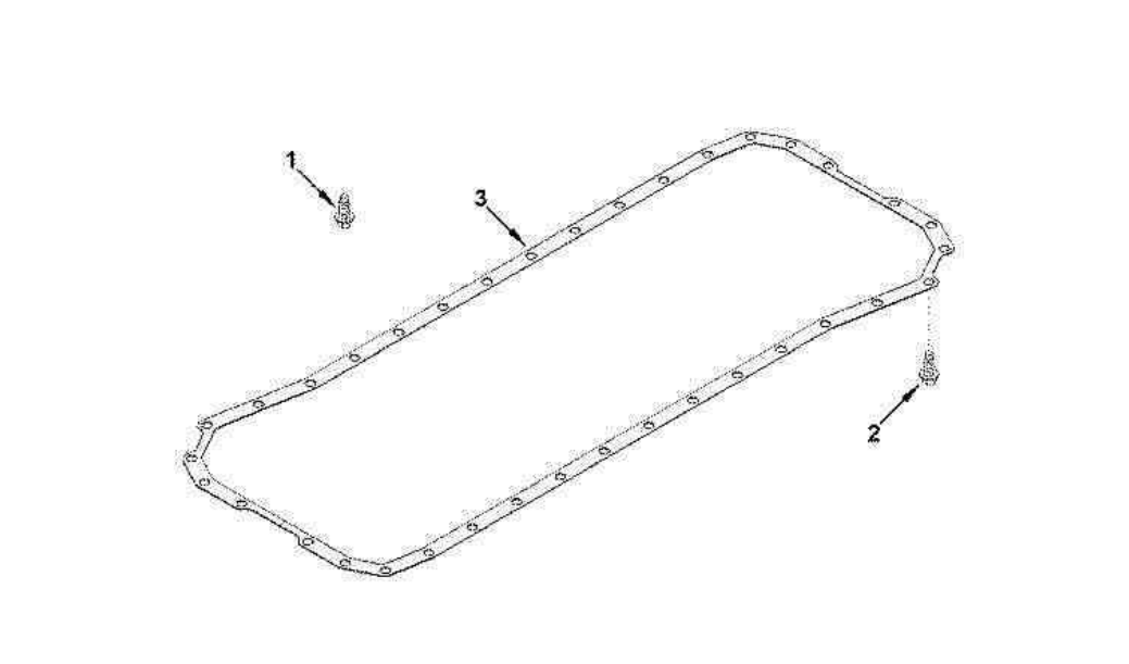 OIL PAN MOUNTING, DONGFENG CUMMINS PARTS CATALOGS