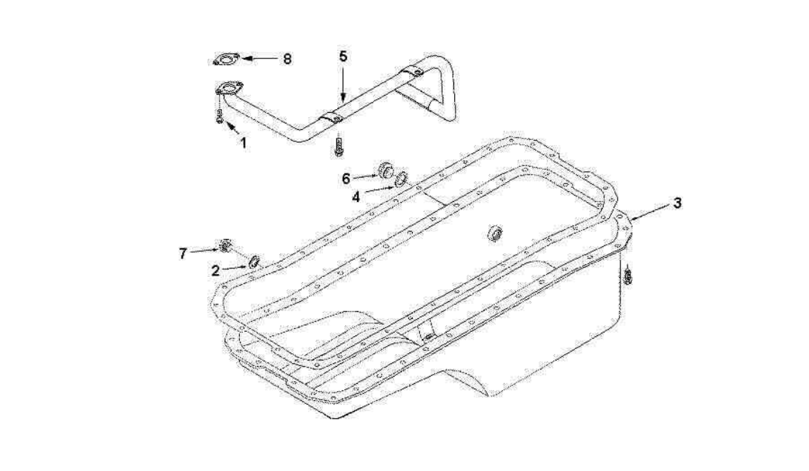 OIL PAN, DONGFENG CUMMINS SPARE PARTS CATALOGS