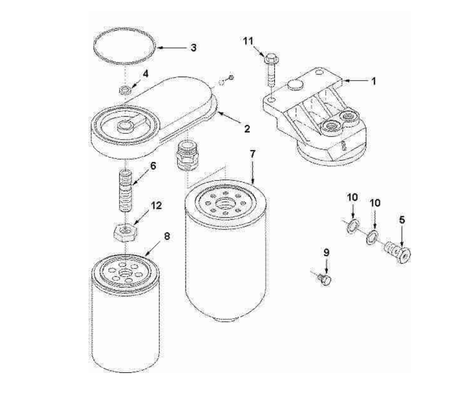 FUEL FILTER, DONGFENG CUMMINS PARTS CATALOGS