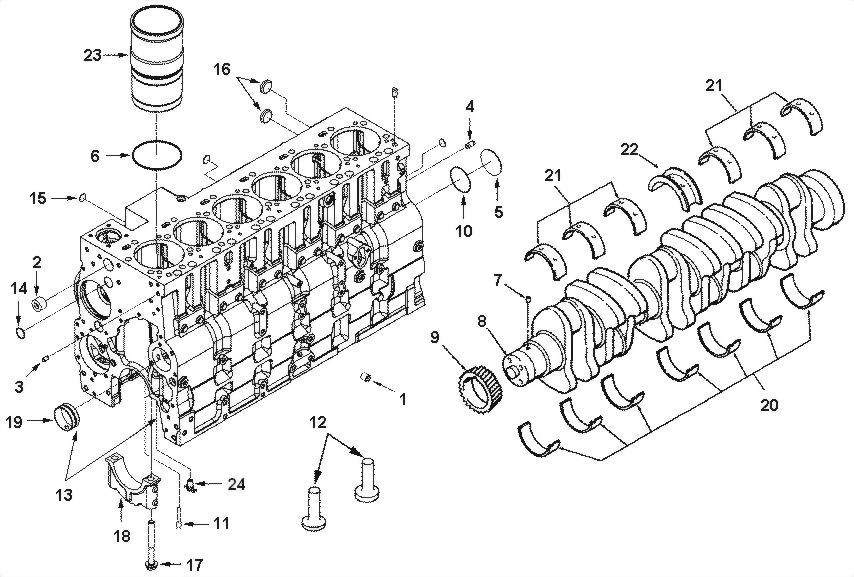 BLOCK,ENGINE，DONGFENG&nbsp;TRUCK&nbsp;PARTS