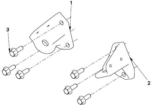 EM 2105 ENGINE FRONT SUSPENSION BRACKET, DONGFENG PARTS CATALOS