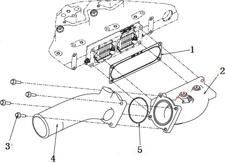 IC 2154, INTAKE CONNECTOR, DONGFENG PARTS