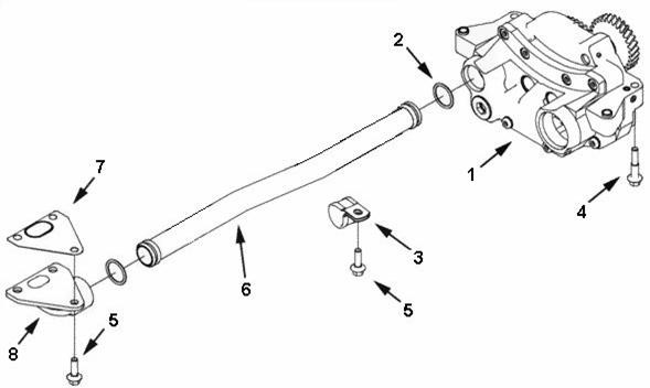 LP 2716, OIL PUMP, DONGFENG TRUCK PARTS