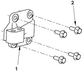 RE 2029, ENGINE REAR SUSPENSION BRACKET, DONGFENG PARTS