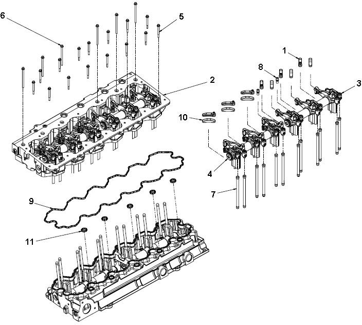 RL 2734, ROCKER ARM, DONGFENG PARTS CATALOGS