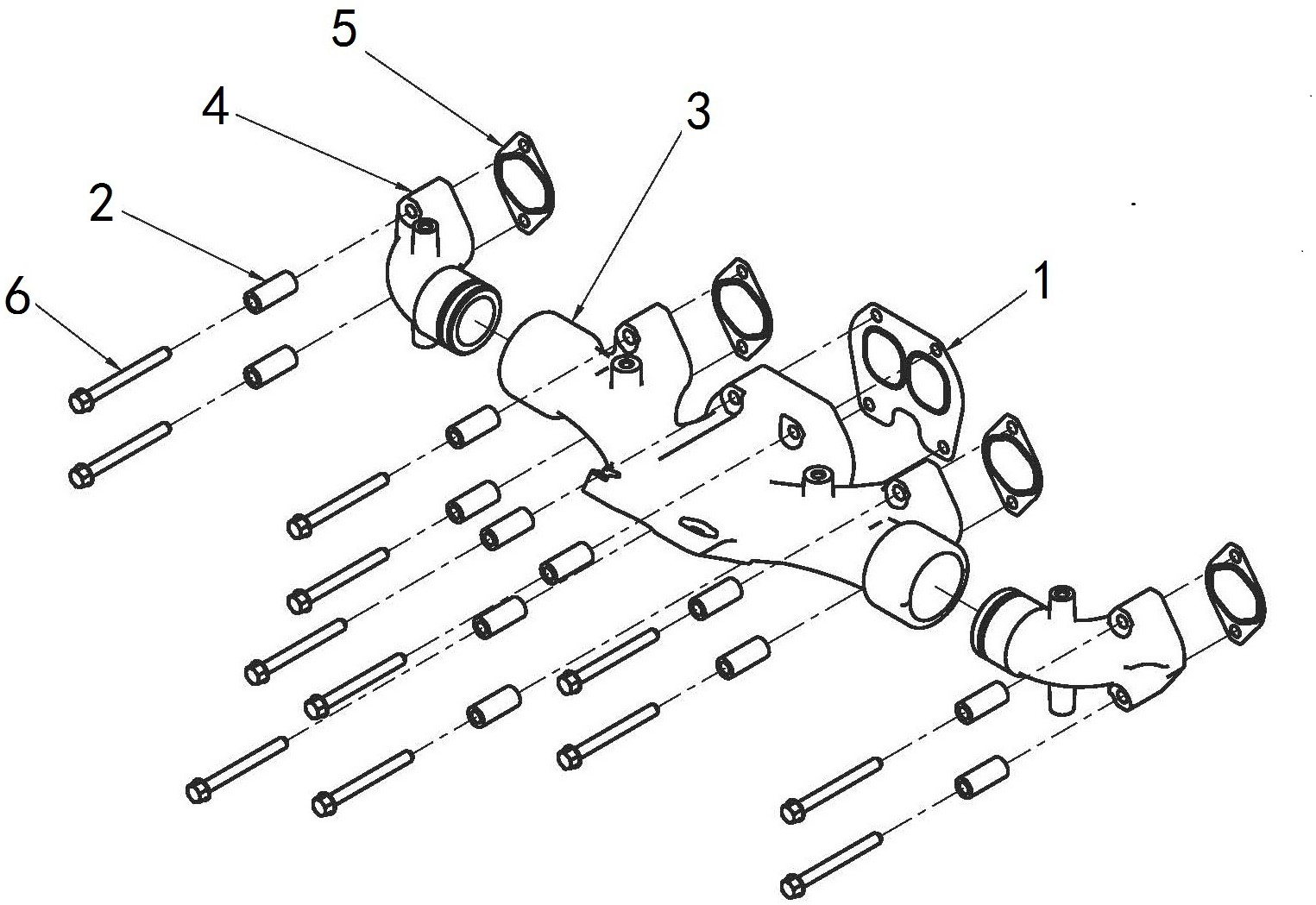 TB 2534, SUPERCHARGER ARRANGEMENT, DONGFENG PARTS