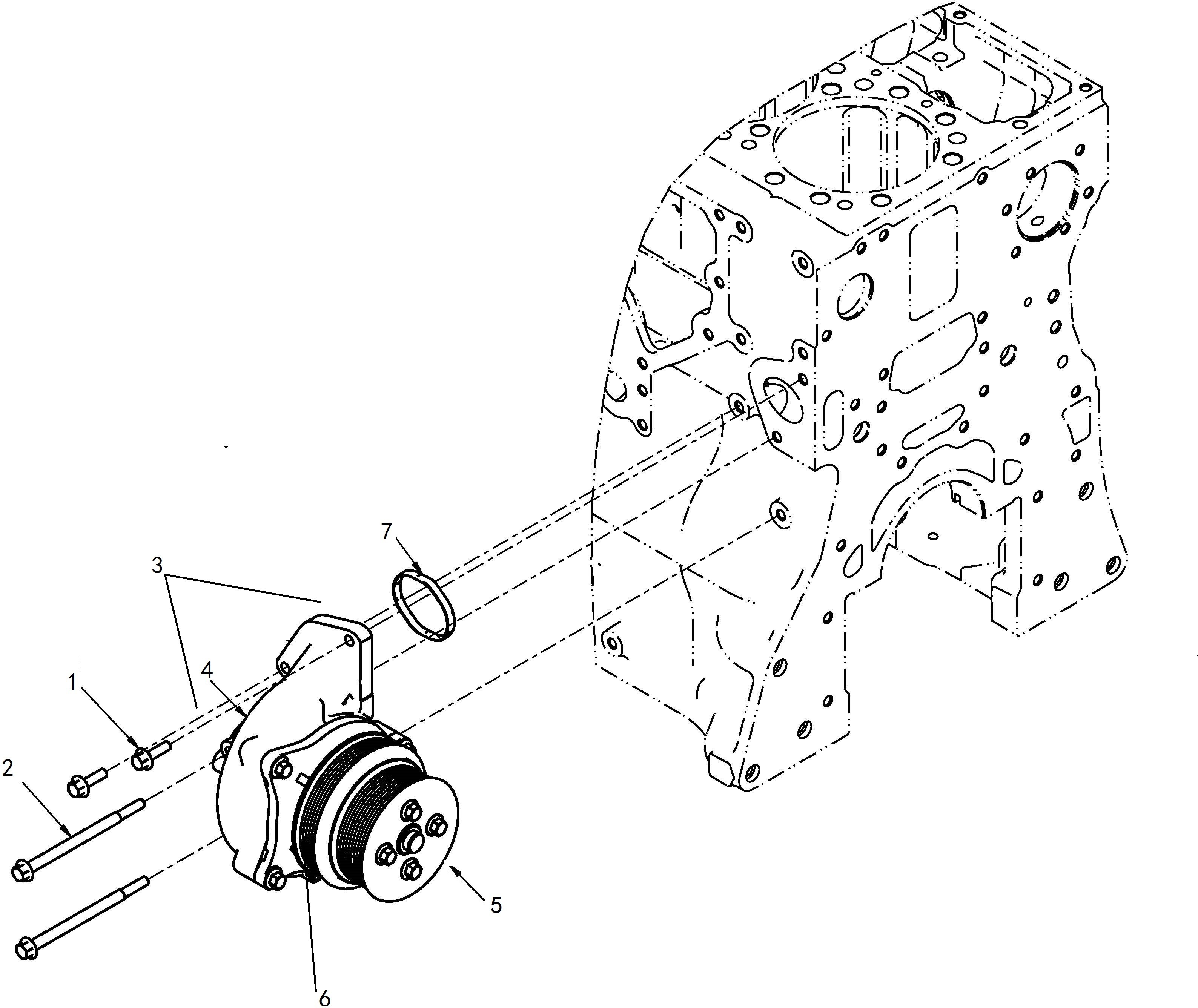 WP 2763,,WATER PUMP, DONGFENG PARTS 