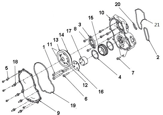 BB 2880 GEAT BOX, DONGFENG PARTS
