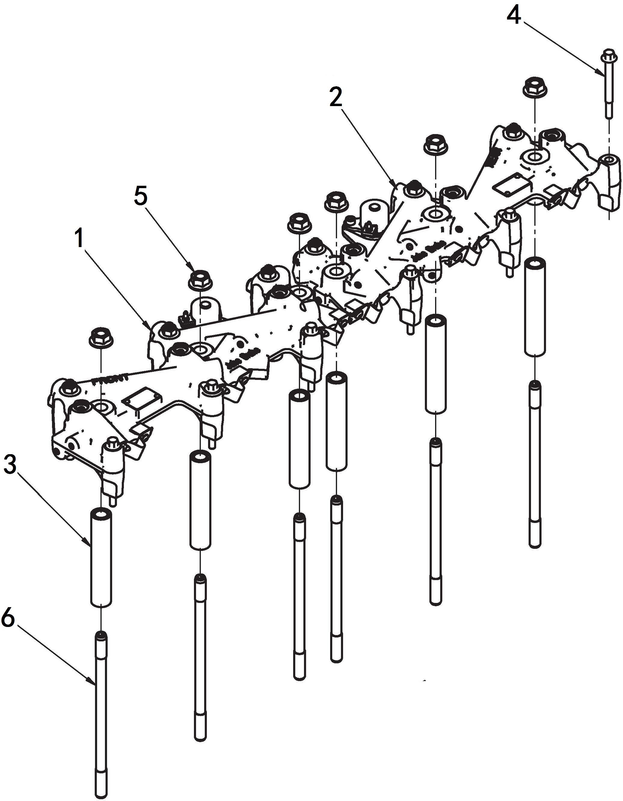 EB 2104 ENGINE BRAKE, DONGFENG PARTS CATALOGS