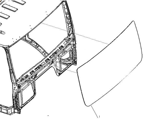 WINDSHIELD, SIDE WINDOW AND REAR WINDOW, SHACMAN PARTS CATALOGS