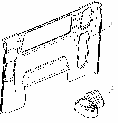 REAR LINING, FLOOR MAT & INSULATION PLATE, SHACMAN PARTS CATALOGS