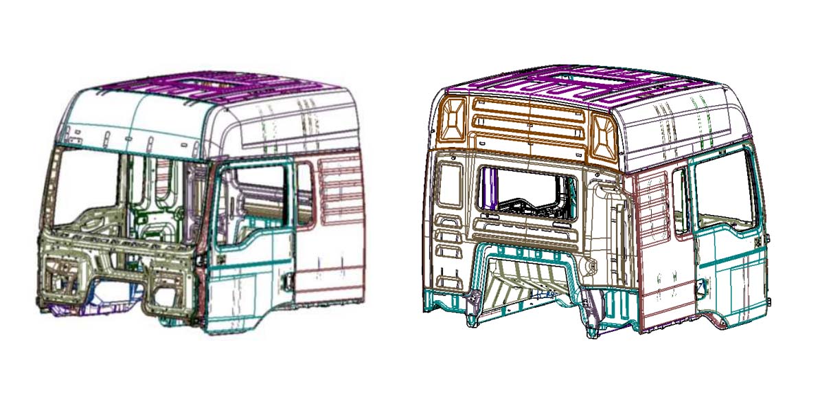 CABIN BODY & FENDER, SHACMAN TRUCK PARTS CATALOGS