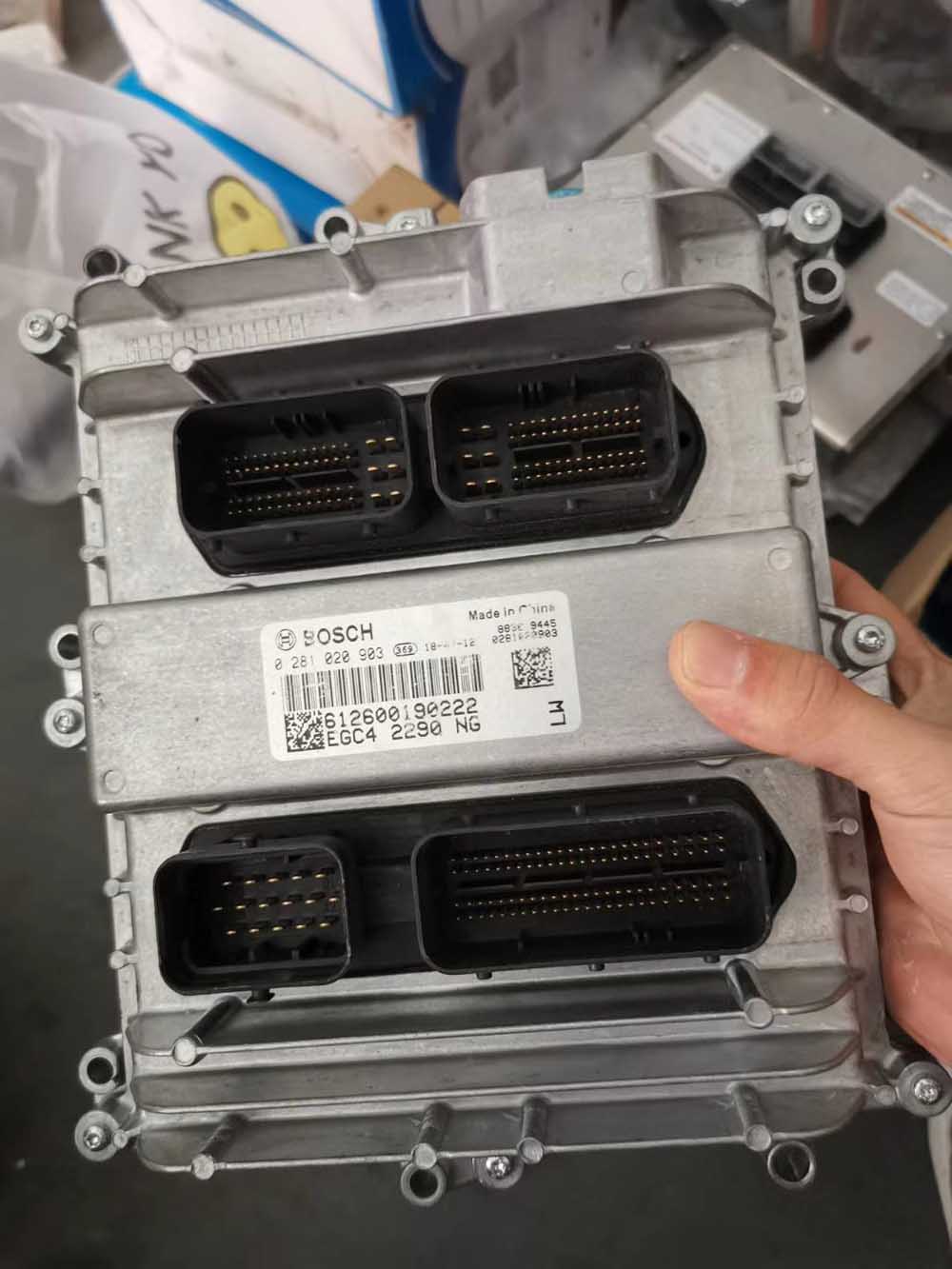 612600190222, COMPUTER BOARD, NATRUAL GAS ENGINE, FAW TRUCK PARTS