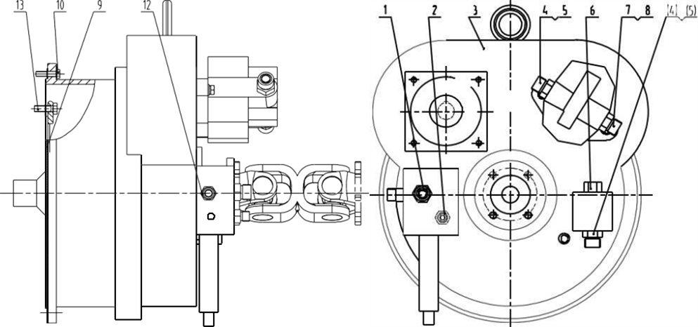 02E0037 004, TORQUE CONVERTER AS, LIUGONG PARTS CATALOGUES