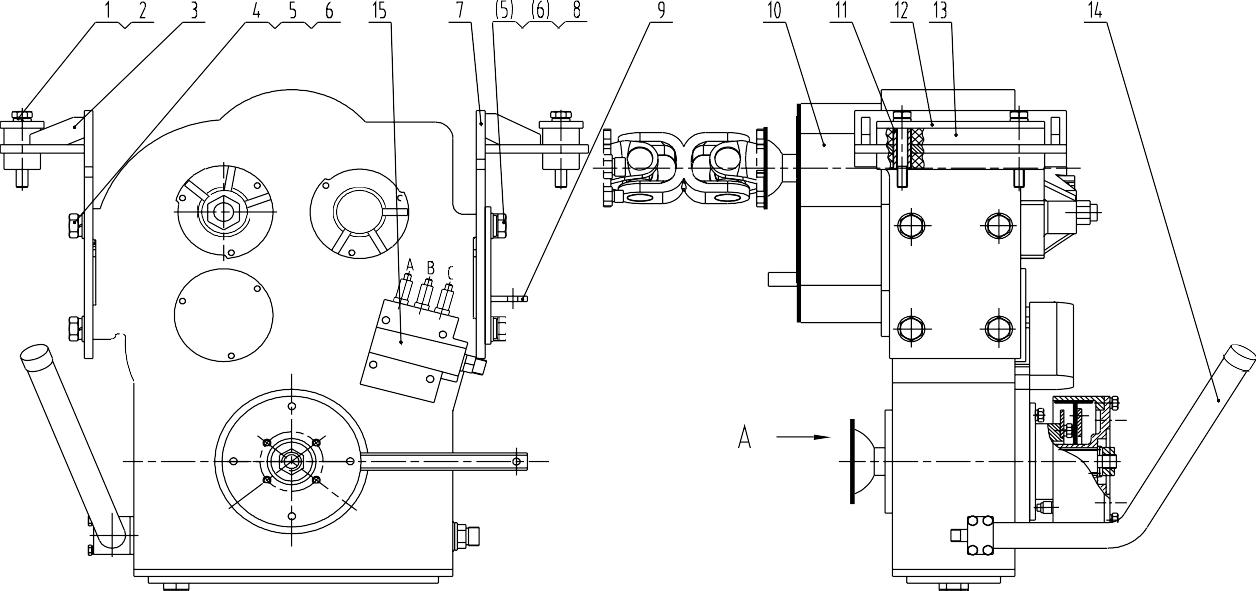04E0039 002, GEARBOX MOUNTING, LIUGONG PARTS CATALOGUES					