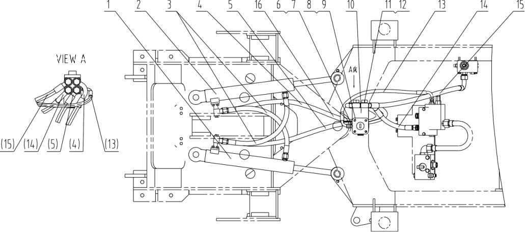 10E0158 003, STEERING HYDRAULIC SYSTEM, LIUGONG PARTS CATALOGEUS