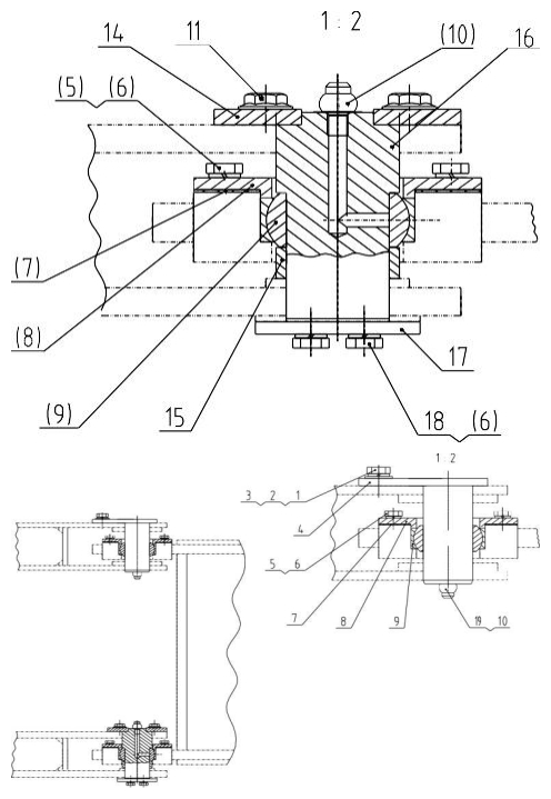 30E0385 003, HINGE SYSTEM, LIUGONG PARTS CATALOGUES