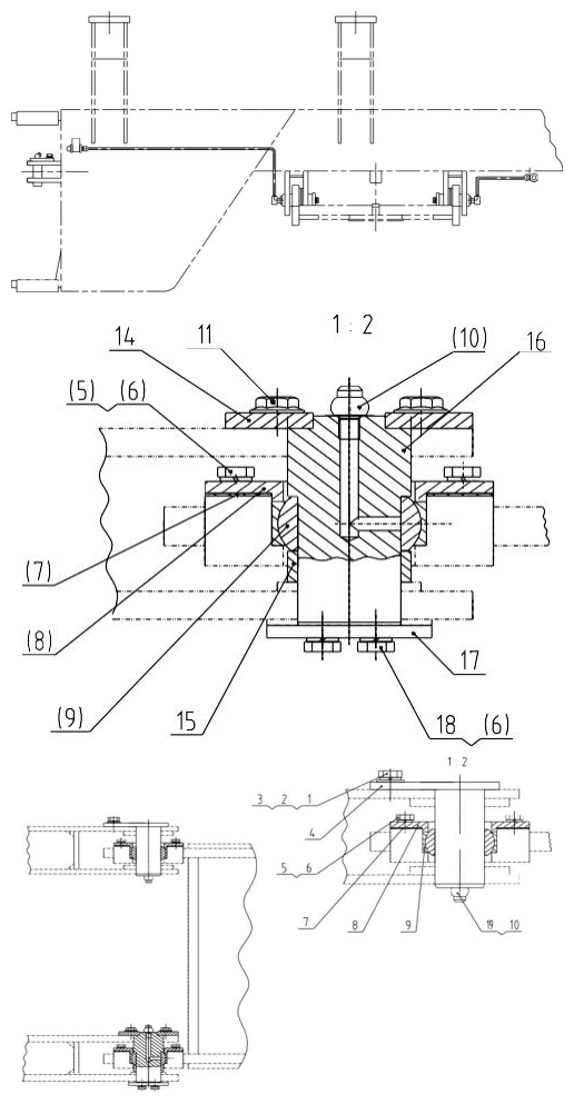 00C0504 003, REAR FRAME GREASE LINES, LIUGONG PARTS CATALOGUES