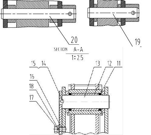43C1751 001, LOGGING FORK CLAMP, LIUGONG PARTS CATALOGUES