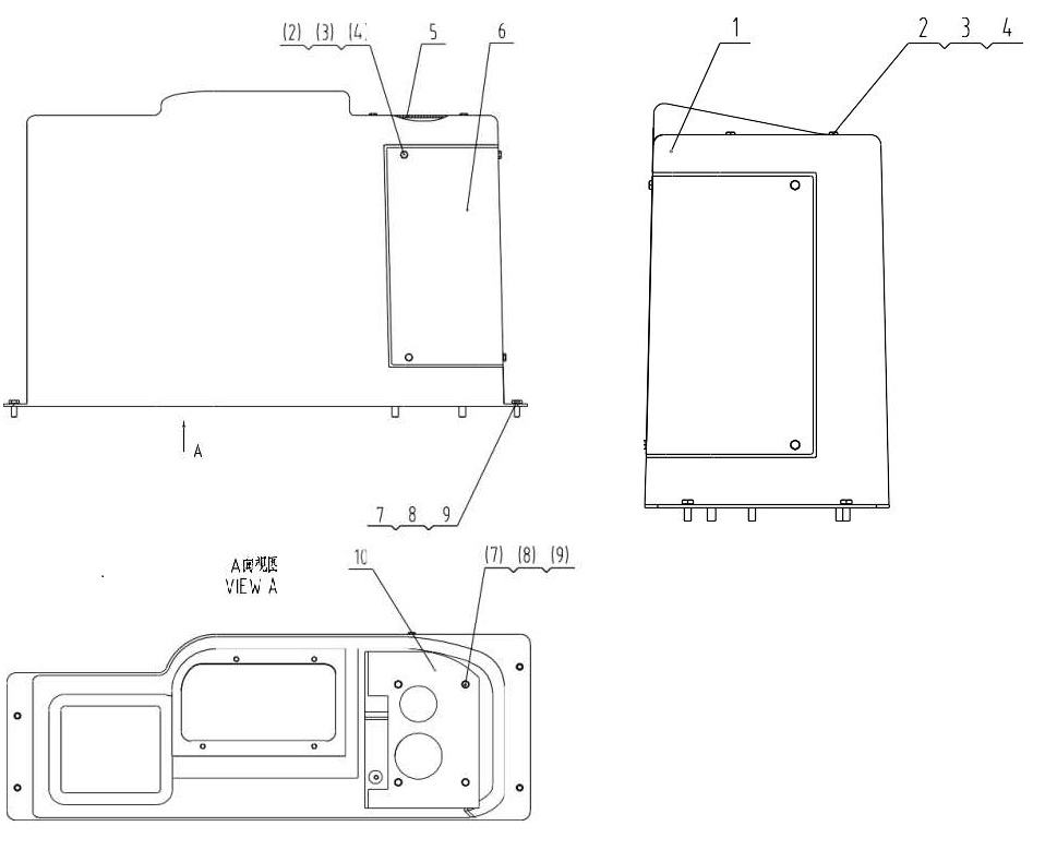 34C1111 001, GEARBOX HOUSING, LIUGONG PARTS CATALOGUES