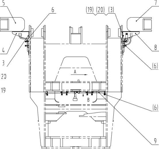 46C1586 002, FRONT FRAME WIRING, LIUGONG PARTS CATALOGUES