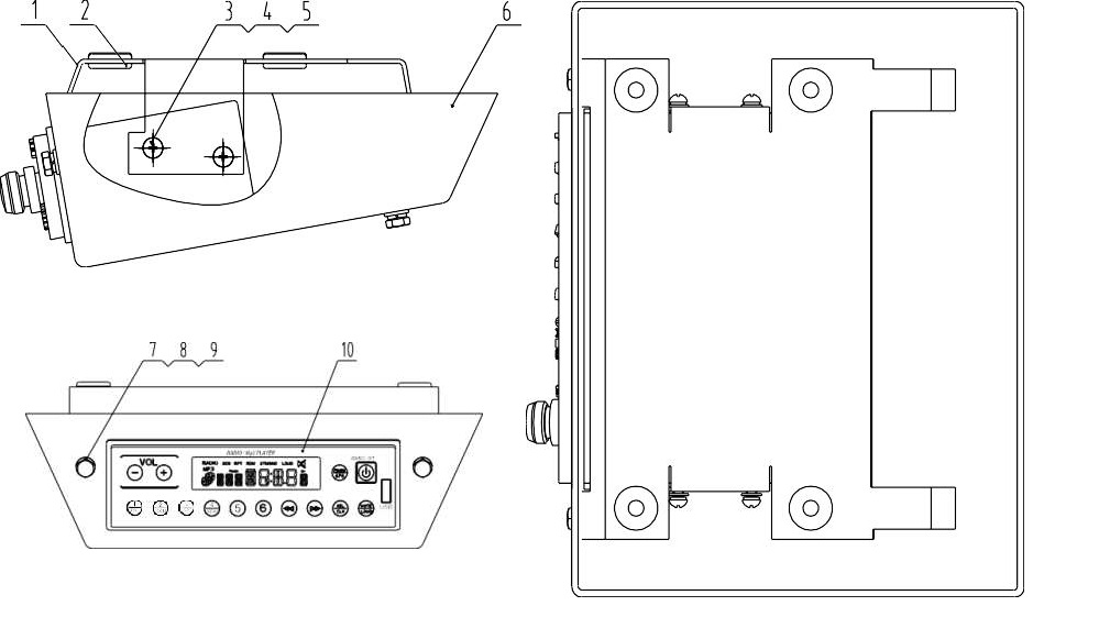 46C2279 001, RADIO AS, LIUGONG PARTS CATALOGUES